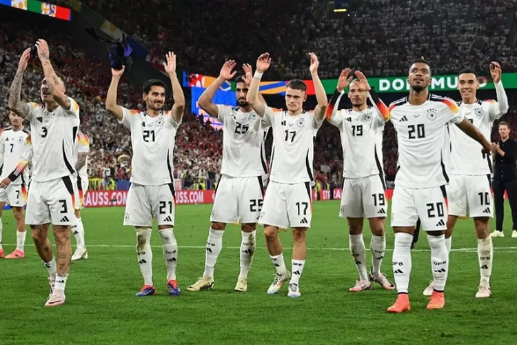 Jerman siap meladeni Spanyol di perempat final Euro 2024.